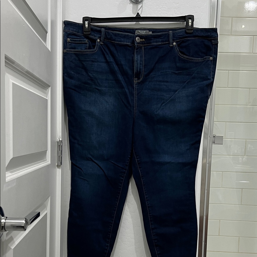 Torrid Deep Indigo Skinny Jeans